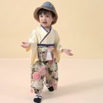 【70-100cm】浴衣 ベビー 花火大会 男の子デザイン - 画像 (3)