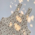 【66-110cm】サロペット ベビー 小花柄or犬柄 かわいい - 画像 (7)