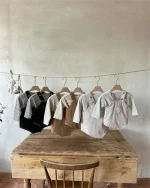 【66-90cm】ロンパース ベビー ポケット付き サロペット - 画像 (16)