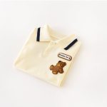 【66-90cm】ロンパース ベビー クマロゴ かわいい - 画像 (6)