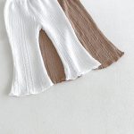 【73-100cm】セットアップ ベビー フリル襟 無地 - 画像 (12)