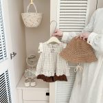【73-120cm】トップスorパンツ ベビー フリルスリーブ カジュアル - 画像 (3)