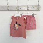 【73-120cm】セットアップ ベビー ノースリープ カジュアル - 画像 (5)