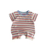 【66-90cm】ロンパース ベビー ボーダー柄 履きやすい - 画像 (7)