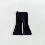 【80-130cm】パンツ 女の子 無地 ベルボトム おしゃれ - 画像 (10)