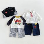【80-130cm】トップスorボトムス 男の子 カートゥーン カッコイイ - 画像 (5)