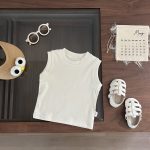 【73-110cm】ベストorショーパンツ ベビー 通気性拔群 シンプル - 画像 (7)