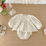 【66-100cm】セットアップ ベビー 花柄 おしゃれ - 画像 (2)