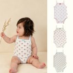 【66-90cm】ロンパース ベビー ドット柄 フルーツ - 画像 (2)