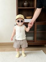 【73-120cm】ベストorショートパンツ ベビー カートゥーン かわいい - 画像 (4)