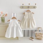 【80-130cm】ワンピース 女の子 ノースリープ おしゃれ - 画像 (6)