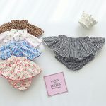 【73-110cm】ショートパンツ ベビー フリル 花柄 - 画像 (3)