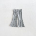 【80-130cm】パンツ 女の子 無地 ベルボトム おしゃれ - 画像 (12)