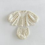 【66-100cm】セットアップ ベビー 花柄 おしゃれ - 画像 (6)