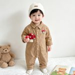 【66-90cm】カバーオール ベビー 折り襟 お出かけに - 画像 (5)