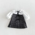 【80-130cm】シャツorワンピース 女の子 フリル エレガント - 画像 (3)