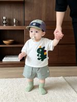 【73-110cm】Tシャツorパンツ ベビー カートゥーン トレンド - 画像 (6)