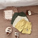 【73-110cm】ショートパンツ ベビー カジュアル 合わせやすい - 画像 (3)