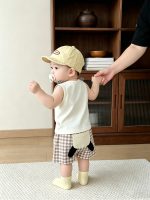 【73-120cm】ベストorショートパンツ ベビー カートゥーン かわいい - 画像 (6)