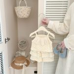【73-120cm】セットアップ ベビー フリル お出かけに - 画像 (5)
