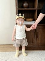 【73-120cm】ベストorショートパンツ ベビー カートゥーン かわいい - 画像 (5)