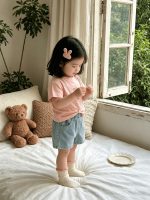 【73-120cm】Tシャツorパンツ ベビー 薄手 スウィート - 画像 (3)
