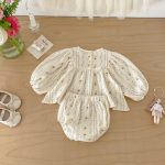 【66-100cm】セットアップ ベビー 花柄 おしゃれ - 画像 (3)