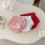 【66-100cm】パンツ ベビー 無地 かわいい - 画像 (5)