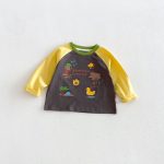 【80-130cm】トップスorパンツ ベビー カートゥーン お出かけに - 画像 (17)