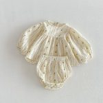 【66-100cm】セットアップ ベビー 花柄 おしゃれ - 画像 (4)