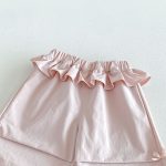 【80-130cm】パンツ 女の子 フリル リボン付き 無地 - 画像 (10)