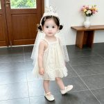 【73-110cm】ワンピース ベビー 通気性拔群 ファッション - 画像 (5)