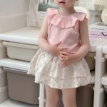 【73-110cm】パンツ ベビー 花柄 フリル おしゃれ - 画像 (3)