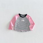 【80-130cm】トップス ラグラン 配色 合わせやすい - 画像 (9)