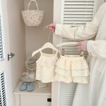 【73-120cm】セットアップ ベビー フリル お出かけに - 画像 (2)