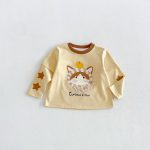 【80-130cm】長袖Tシャツ 女の子 カートゥーン レイヤード - 画像 (11)
