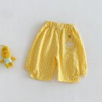 【73-120cm】パンツ ベビー チェック柄 フルーツ - 画像 (9)