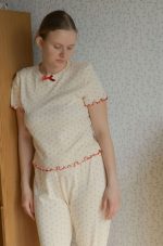 【80-120cm+親サイズ】ルームウェア セットアップ シンプル 韓国風 - 画像 (6)
