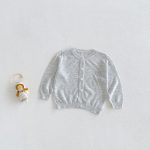 【73-100cm】カーディガン ベビー 無地 通気性拔群 - 画像 (10)