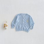 【73-100cm】カーディガン ベビー 無地 通気性拔群 - 画像 (11)