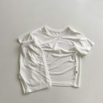 【80-120cm】ルームウェア セットアップ 薄手 無地 - 画像 (9)