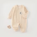 【66-90cm】カバーオール ベビー カートゥーン アップリケ - 画像 (7)