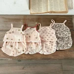 【66-100cm】セットアップ ベビー キャミ 小花柄 - 画像 (16)