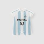 【60-100cm】ロンパース ベビー フットボール カジュアル - 画像 (4)