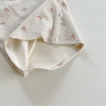 【73-100cm】セットアップ ベビー パフスリーブ 小花柄 - 画像 (13)