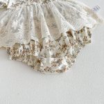 【66-90cm】ロンパース ベビー フラワー プリンセス - 画像 (15)