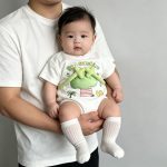 【66-90cm】半袖ロンパース ベビー フロッグ かわいい - 画像 (4)