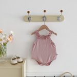 【66-90cm】ロンパース ベビー フリル キャミソール - 画像 (7)