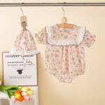 【66-90cm】ロンパース ベビー 花柄 かわいい - 画像 (4)
