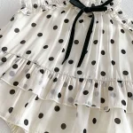 【66-90cm】ロンパース ベビー ドット ワンピース風 - 画像 (13)